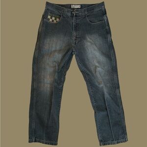 Tool jeans baggy fit with embroidered pockets